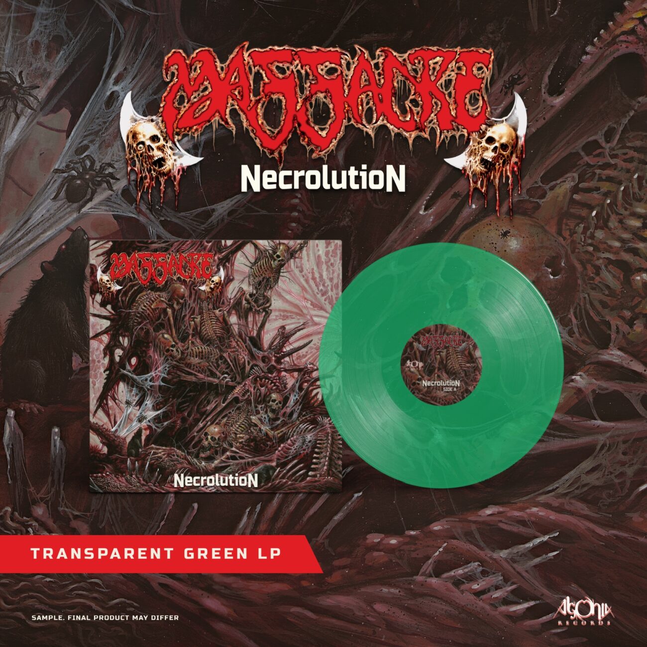 Massacre - Necrolution. Only 250 worldwide! 